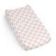 preview thumbnail 1 of 4, Sweet Jojo Designs Pink Gingham Checkered Plaid Girl Changing Pad Cover Sheet -Vintage Classic Checkerboard Geometric Minimalist