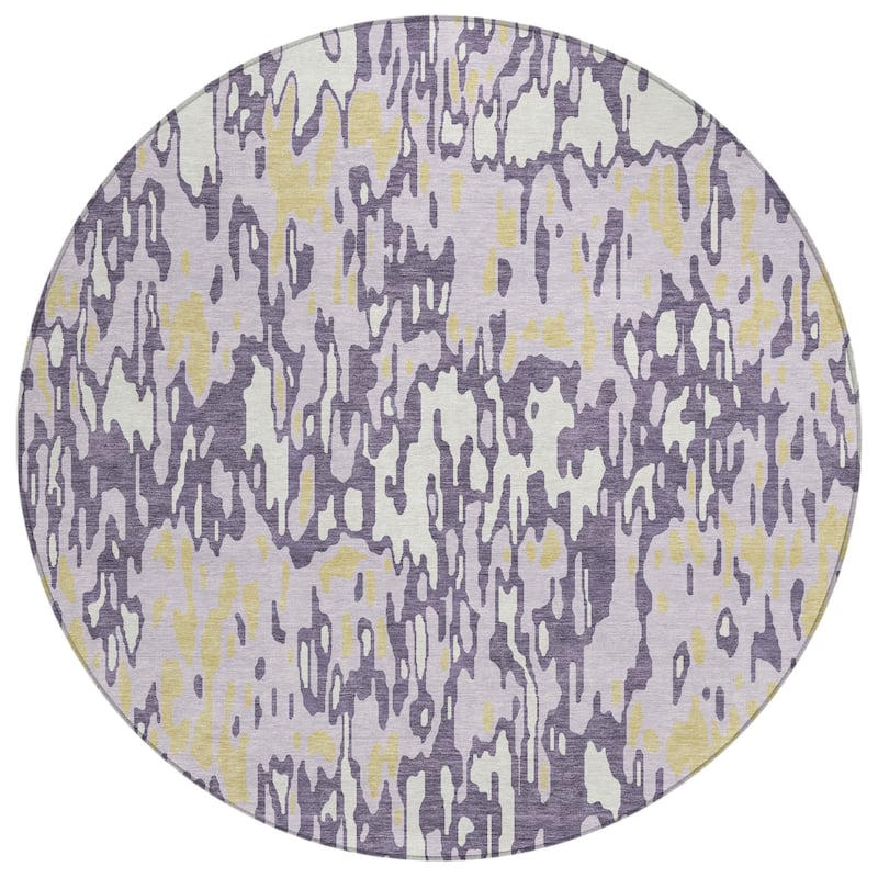 HomeRoots Striped Transitional Rectangle Outdoor Rug