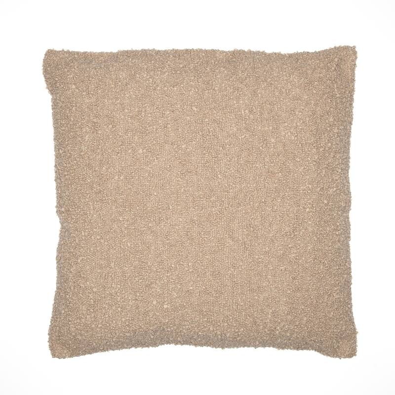 Sevita Mid-Century Modern Throw Pillow, Single - 20" x 20" - Taupe