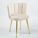 preview thumbnail 13 of 23, Modern dining chair(set of 2 ) with iron tube legs, comfortable backrest, suitable for dining room, living room, cafe
