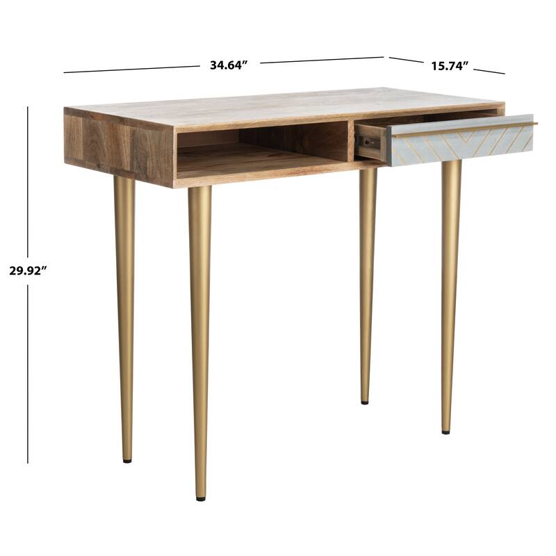 SAFAVIEH Raida Modern Glam Desk