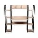 preview thumbnail 6 of 6, Nestfair Home Office Desk with Storage Shelves