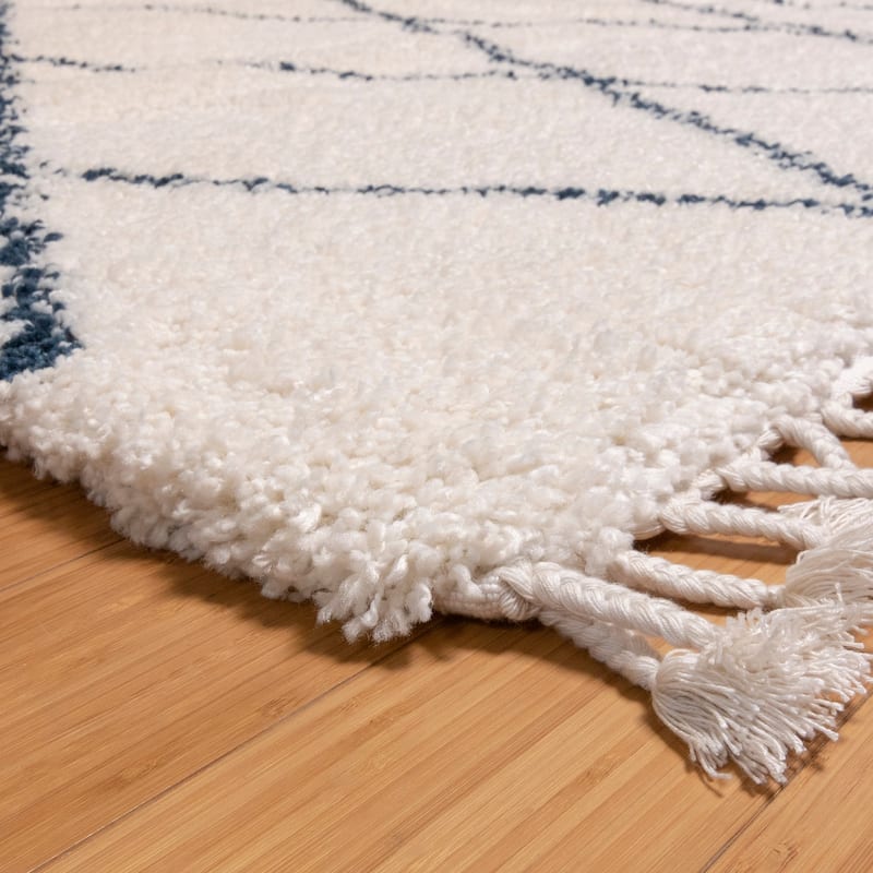 Gertmenian Zurich Modern Bohemian Plush Soft 2" Polypropylene Shag Area Rug