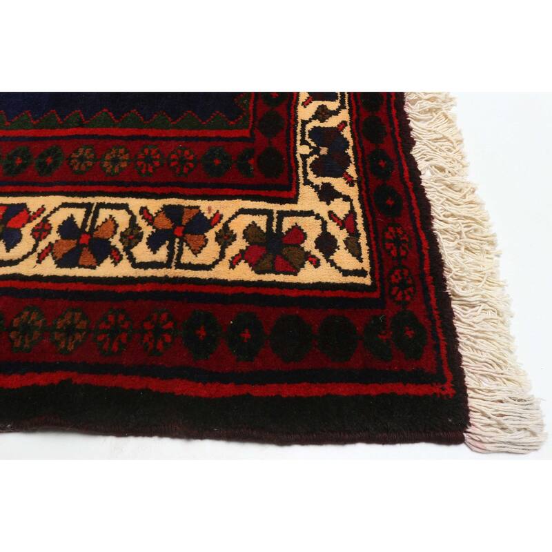 ECARPETGALLERY Hand-knotted Konya Anatolian Dark Blue Wool Rug - 5'0 x 9'6