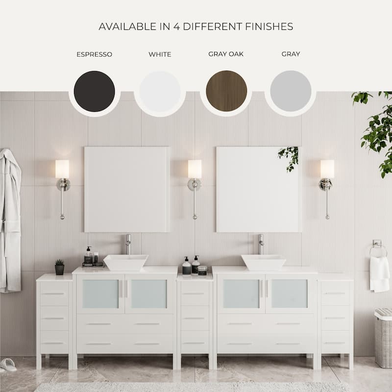 Fresca Torino 36" Free Standing Single Vanity Set with Engineered Wood
