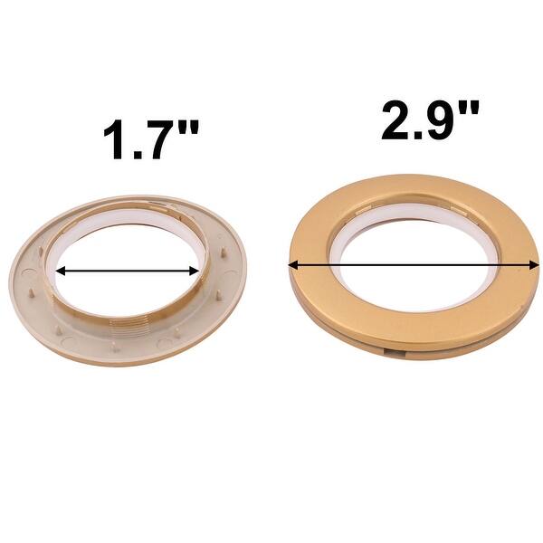 Shop Dormitory Window Curtain Drapery Rod Hanging Eyelet Ring Loop