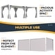 preview thumbnail 152 of 188, EROMMY Outdoor Louvered Pergola Gazebo with Adjustable Aluminum Rainproof Roof