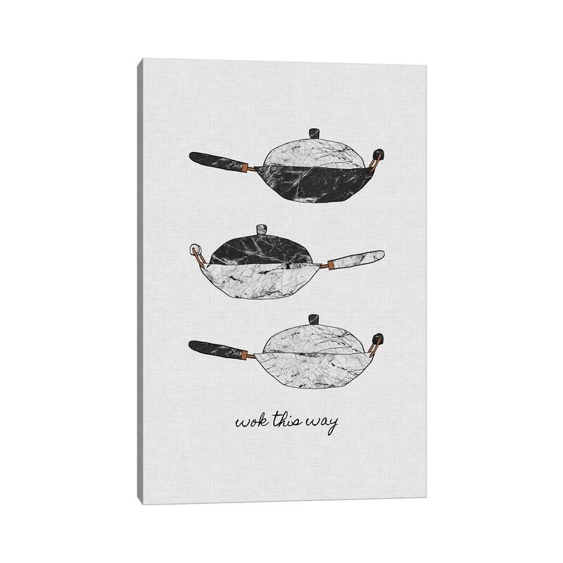 iCanvas "Wok This Way" by Orara Studio Canvas Print