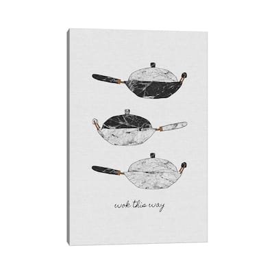 iCanvas "Wok This Way" by Orara Studio Canvas Print