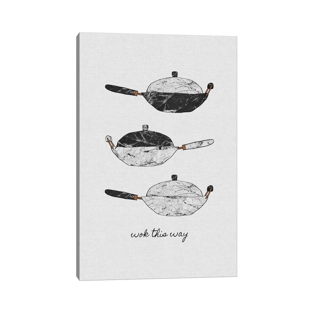 iCanvas "Wok This Way" by Orara Studio Canvas Print