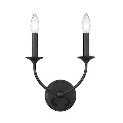 Z-Lite 3500-2S Arabella 2 Light 12" Tall Wall Sconce