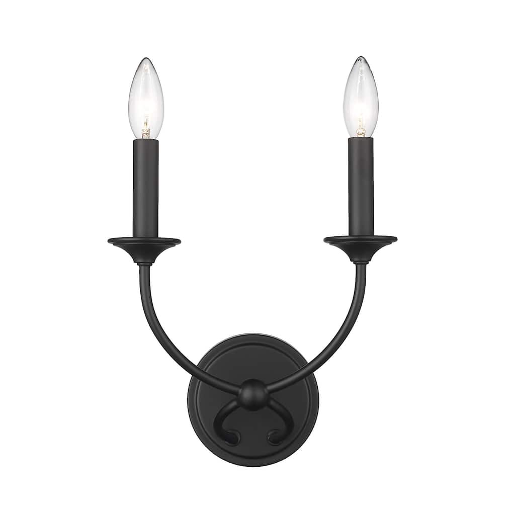 Z-Lite 3500-2S Arabella 2 Light 12" Tall Wall Sconce