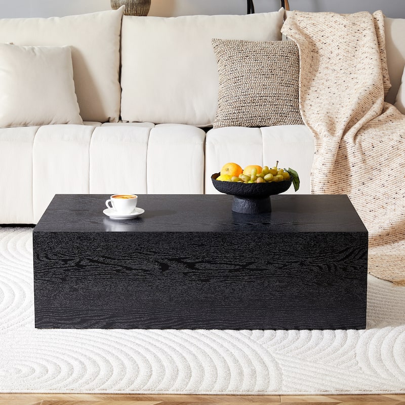 Wood Grain MDF Coffee Table - Luxurious Design, Perfect Living Room Accent.Fashion texture design coffee table