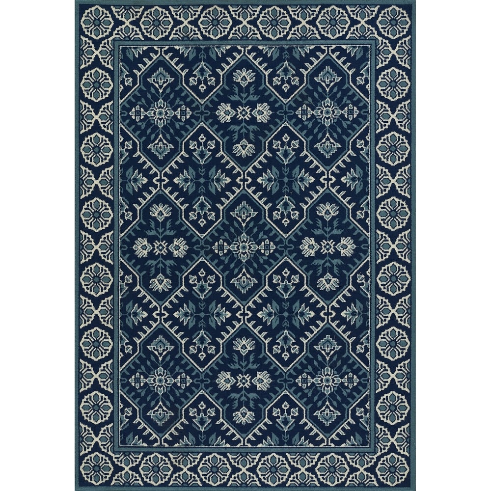 Momeni Baja Geometric Indoor Outdoor Rug