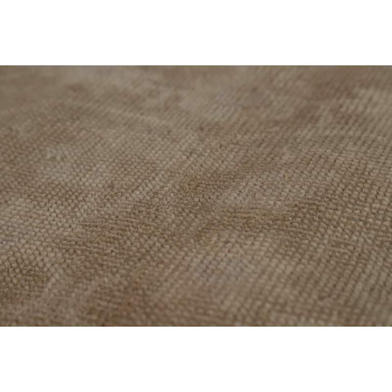 Traditional Tabriz Persian Vintage Area Rug Hand-Knotted Wool Carpet - 9'7" x 12'8"