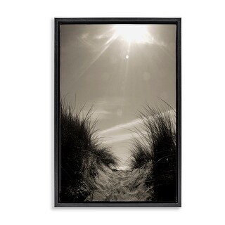 Stupell Dune Valley Landscape Framed Floater Canvas Wall Art Design By ...