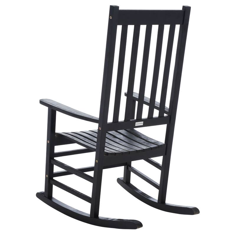SAFAVIEH Outdoor Marilijn Acacia Wood Rocking Chair - 26W x 45D x 34H