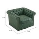 preview thumbnail 24 of 22, Christopher Knight Home - Chesterfield Swivel Club Chair with Deep Button Tufting and 360-Degree Rotation