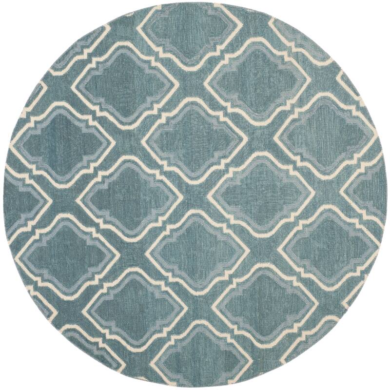 SAFAVIEH Handmade Flatweave Dhurries Kumiko Modern Wool Rug