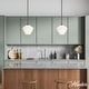 preview thumbnail 3 of 9, Hunter Celestial Valley 1-Light Pendant - Modern, Contemporary - Kitchen, Island, Dining Room, Entry