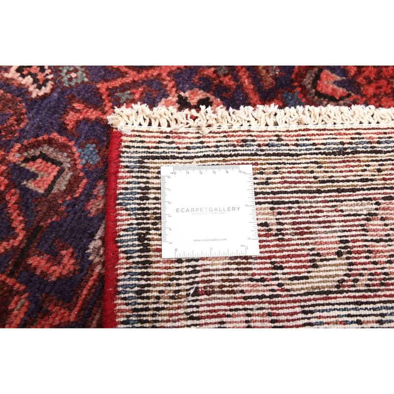 ECARPETGALLERY Hand-knotted Andelz Dark Navy Wool Rug - 3'5 x 10'2