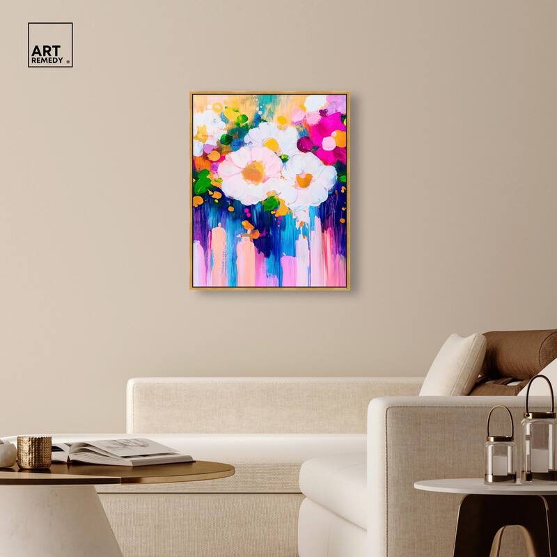 Contrast of Purity II Canvas by Art Remedy