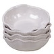 preview thumbnail 1 of 2, Certified International Perlette Melamine All Purpose Bowls, Set of 4 Beige