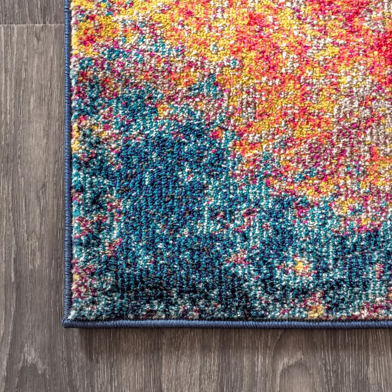 JONATHAN Y Groovy POP Modern Abstract Vintage Waterfall Area Rug