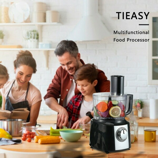 Tieasy 10 cup Food Processor 600W Multifunctional 5 in 1 Blender Chopper Juicer Mixer Shredding On Sale Bed Bath Beyond 38212354