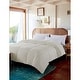 preview thumbnail 17 of 24, Cozy Down Alternative Reversible Comforter Full - Queen - Cream