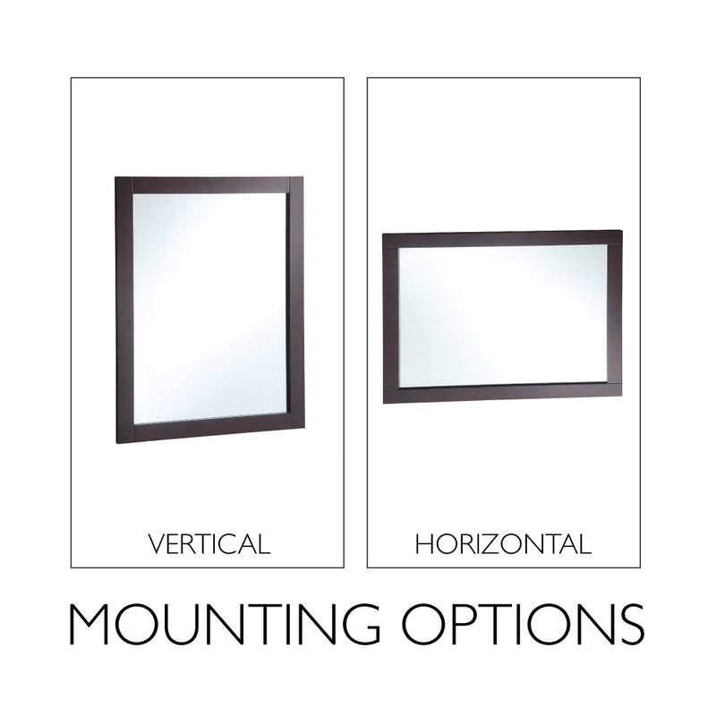 Design House 547109 Shorewood 40" x 30" Bathroom Mirror