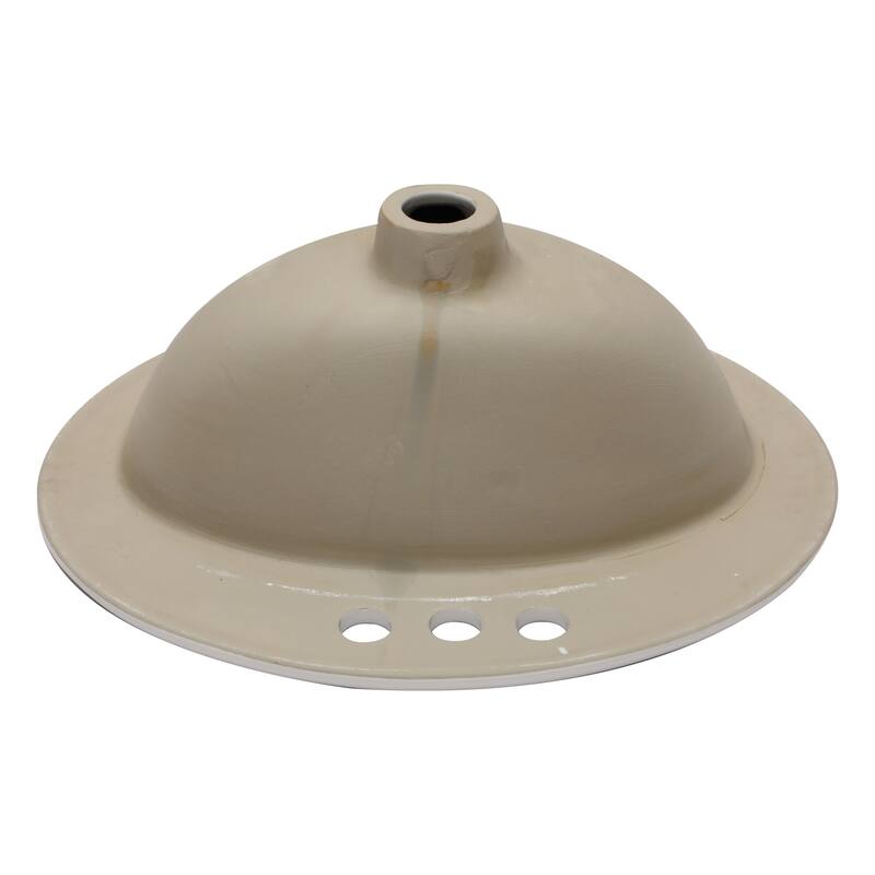 Stain-Resistant Undermount Bathroom Sink - Elegant White Oval Ceramic with 1.75" Drain - 20in L