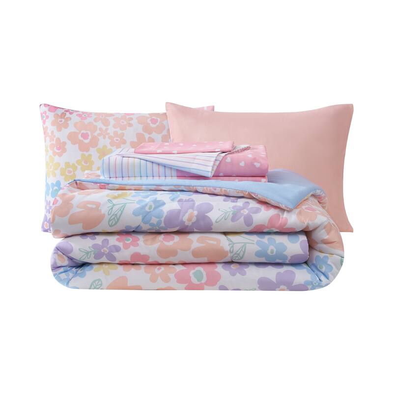 Floral Juvenile Bed in a Bag