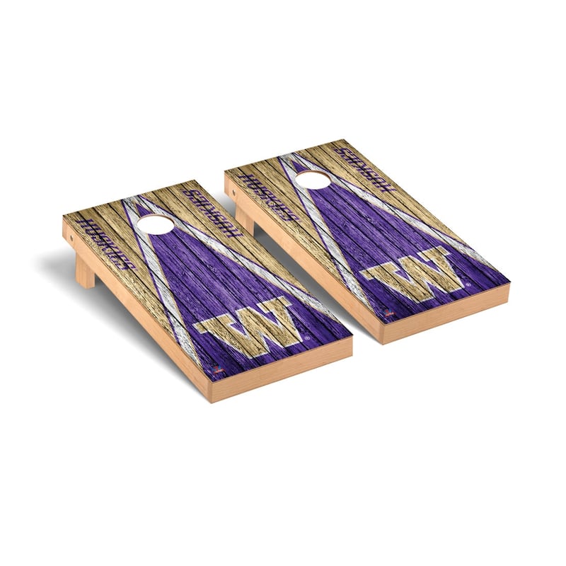 Washington Huskies 2x4 Pro Cornhole Boards - V7 - NO Accessories