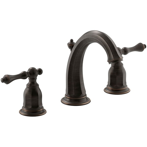 Kohler K-13491-4 Kelston Widespread Bathroom Faucet with Ultra-Glide Valve Technology - Free Metal Pop-Up Drain Assembly with