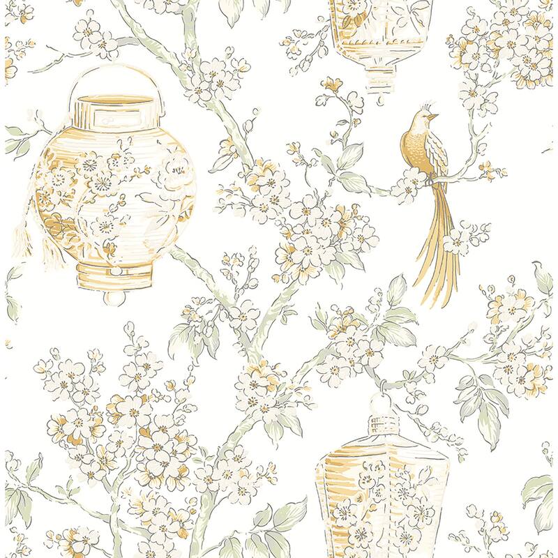 Eureka, Serenity Lanterns, 33 FT. L x 20.5In. W Wallpaper Roll
