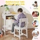 preview thumbnail 28 of 28, Costway Kids Desk and Chair Set with Storage Drawer and Hutch, Student - See Details