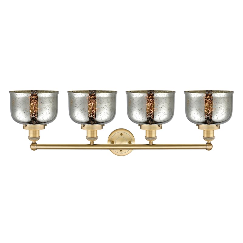 Innovations Lighting Large Bell - 4 Light 34" Bath Vanity Light