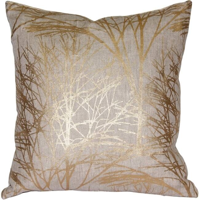 Forest Linen 19x19 Throw Pillow - Cover Only