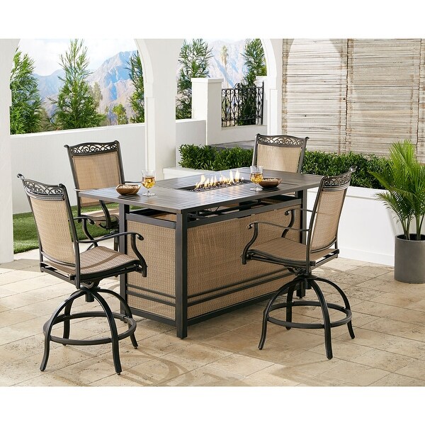 Tall outdoor table discount set
