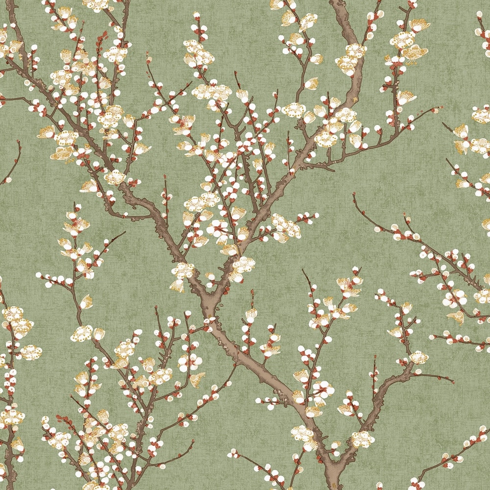 Galerie Wallcoverings Spring Blossom Sakura Tree Non-woven Matte Wallpaper Roll