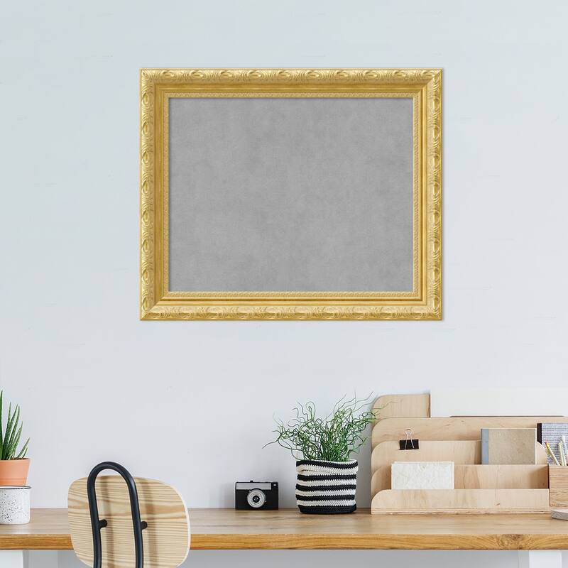 Amanti Art Versailles Gold Framed Magnetic Board