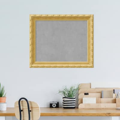 Amanti Art Versailles Gold Framed Magnetic Board
