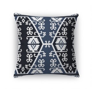 TAOS DARK BLUE Accent Pillow by Kavka Designs - Bed Bath & Beyond ...