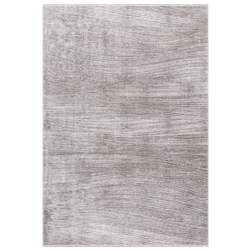 SAFAVIEH Garnet Vribella Modern Contemporary Rug - Grey/Beige - 5'3" x 7'6"