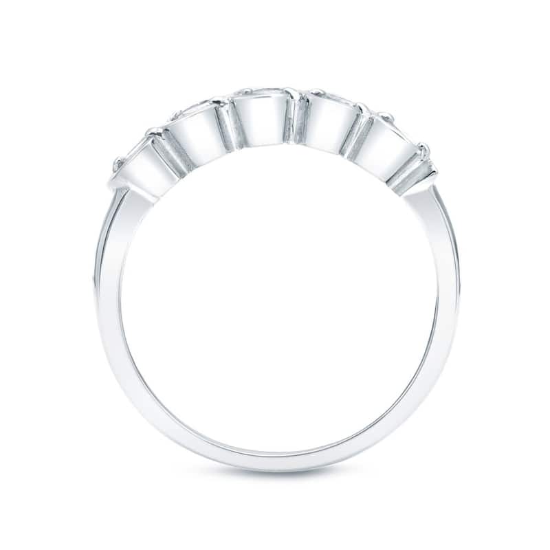 Auriya 1/2ctw S Swirl 5 Stone Diamond Wedding Ring 14k Gold