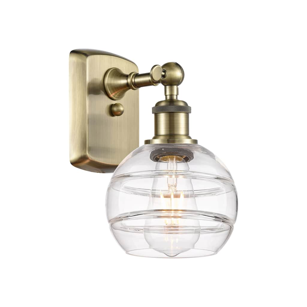 Innovations Lighting 516-1W-9-6 Rochester Sconce Rochester 9" Tall