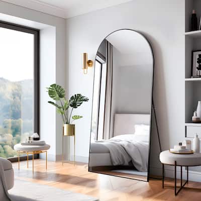 Arched Mirror Modern Full-length Mirror Floor Mirror - 79*35