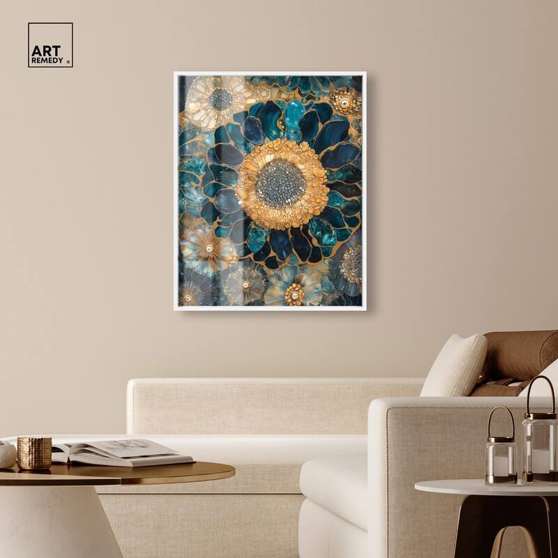 Opulent Geode II Shadowbox by Art Remedy