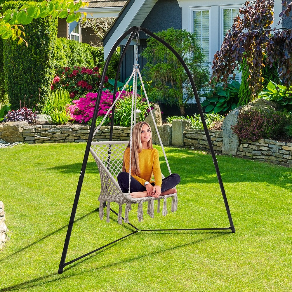 Tripod hanging on sale chair stand
